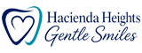 The Hacienda Heights Gentle Smiles website scrolling logo